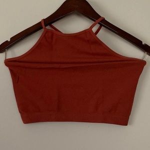aeropostale bralette/ cami top
spandex, soft material
can fit as an m